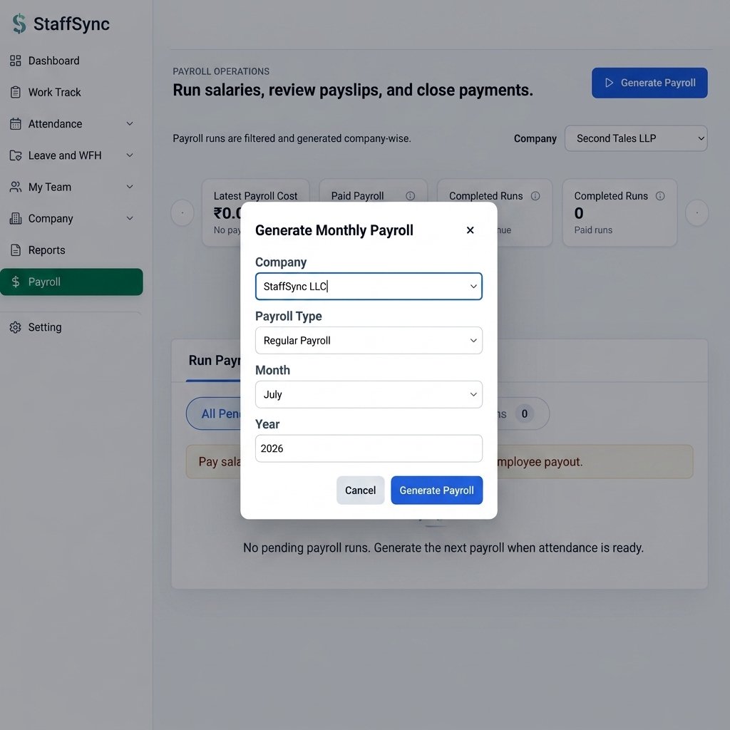 Automated Payroll Ledger View